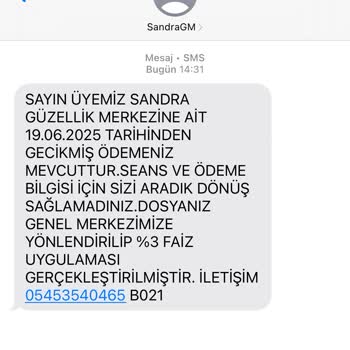 İptal Edilen Hizmet İçin Aranmadan Mesaj Gönderilmesi
