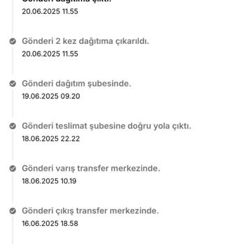 Sürat Kargo Teslimatında Gerçek Dışı Bilgilendirme Ve Gecikme Yaşadım