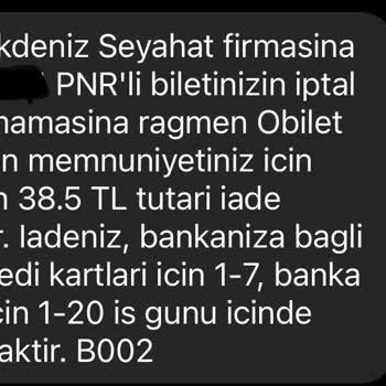 Bilet İptalinde Eksik İade Ve Bilgi Karmaşası