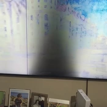 Samsung 17 Ay Dolmadan Ledleri Yanmış Ve Ekran Karardı