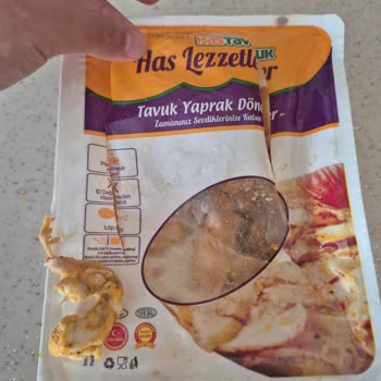 A101'den Aldığım Hastavuk Tavuk Dönerde Yenmeyen Parçalar Çıktı