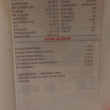 İSKİ Faturalarında Anormal Artışa Çözüm Bulamıyoruz