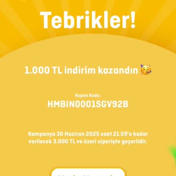 Kazandığım İndirim Kuponunu Kullanamıyorum, Sorunum Çözülmüyor