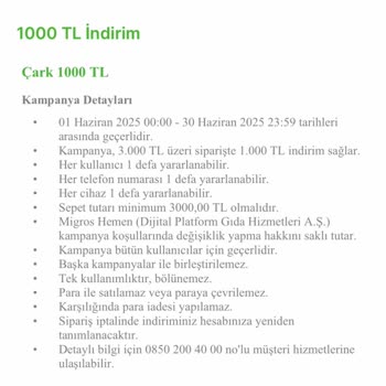 Kazandığım İndirim Kuponunu Kullanamıyorum, Sorunum Çözülmüyor