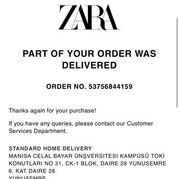 Teslim Edilmeyen Sipariş Ve İletişimsiz Kargo Firması Mağduriyeti