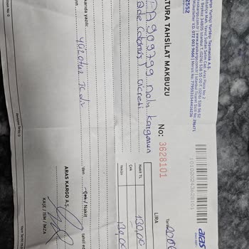 Aras Kargo Şubesinde Bilgilendirme Eksikliği Ve Ekstra Ücret Şoku