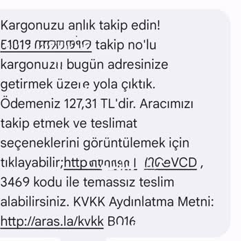 Aras Kargo Şubesinde Bilgilendirme Eksikliği Ve Ekstra Ücret Şoku