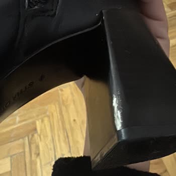 H&M, problemas con botines de cuero, tacón dañado y sin garantía clara