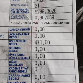 Usulsüzlük Bedeli Haksız Yansıtıldı, Faturamın Düzeltilmesini Talep Ediyorum