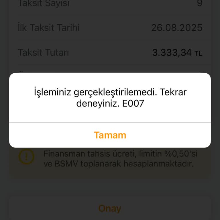 İhtiyaç Kart Kampanyasına Başvuru Yapılamıyor, Müşteri Hizmetleri Yardımcı Olmuyor