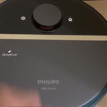 Philips Ev Aletleri Lütfen Robotu Düz Bir Zemine Yerleştirin Uyarısı!