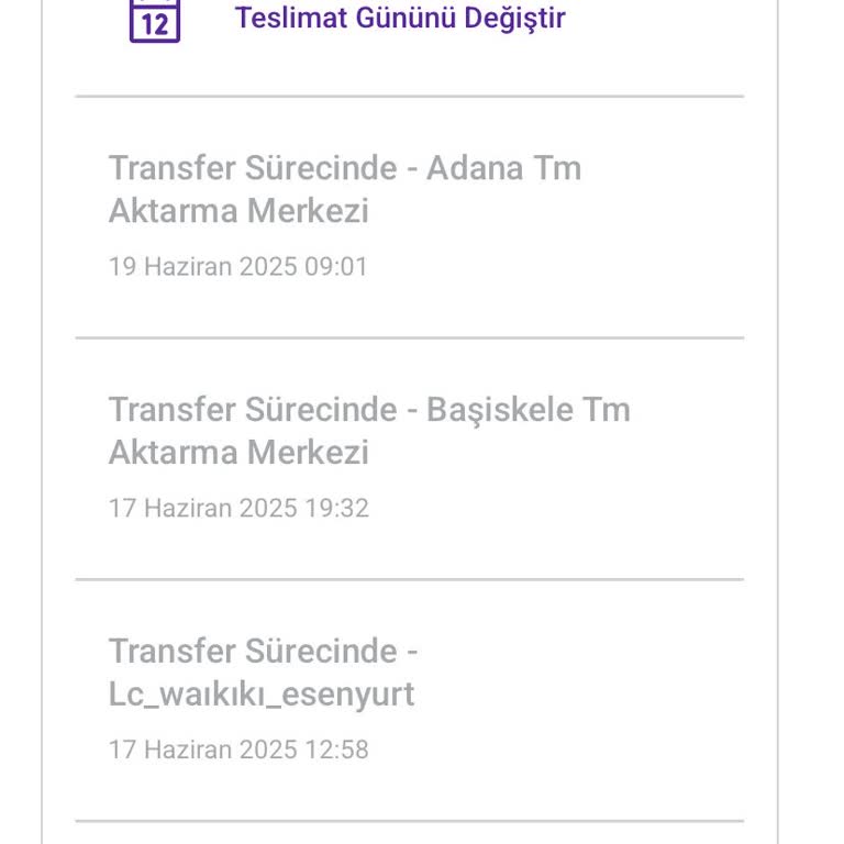 Kargom Yanlış Transfer Merkezine Yönlendirildi Teslimat Gecikti