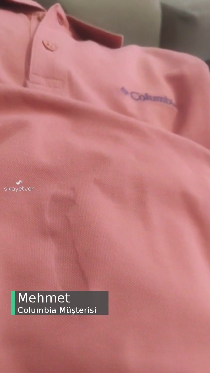 Columbia Açıkça Üretim Hatası Olan Ürünü İade Ettiniz videonun kapak resmi