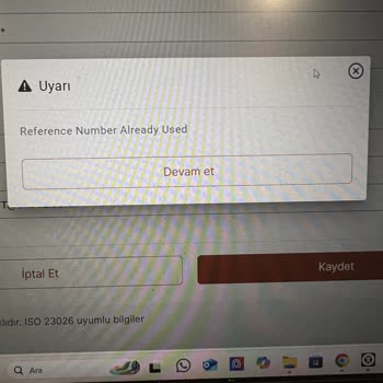 Vize Randevu Sisteminde 'Reference Number Already Used' Hatası
