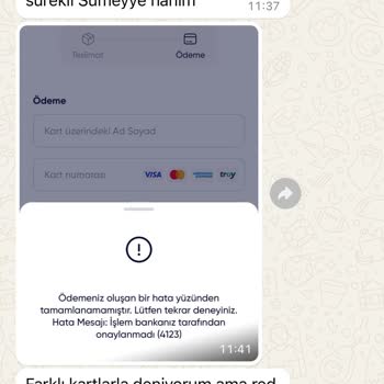 Ödeme Sorunu Nedeniyle Maddi Kayıp Ve Müşteri Kaybı Yaşıyorum