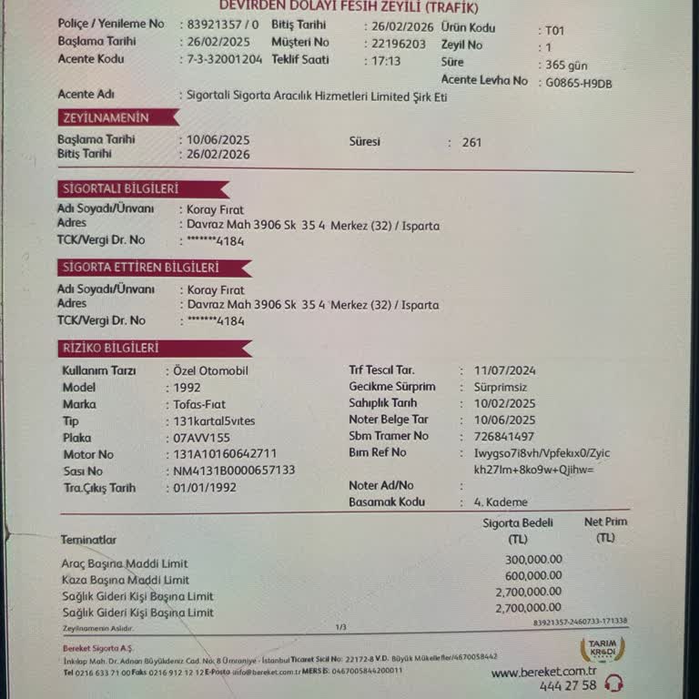 İptal Edilen Poliçe İçin İade Ücreti Hala Ödenmedi