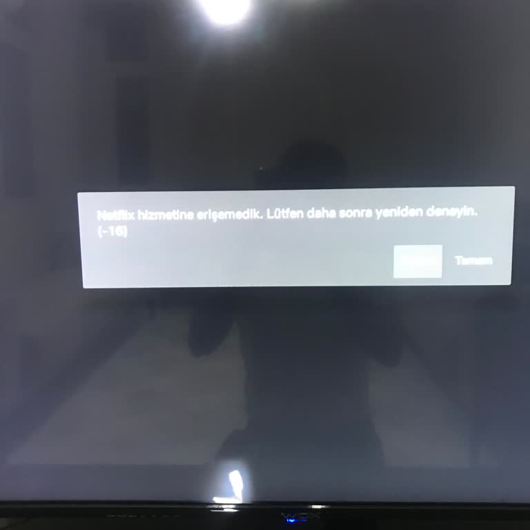 Güncelleme Sonrası TV'de Netflix Açılmıyor