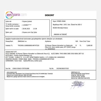 Yatırılan Paranın Hesaba Geçmemesi Ve İlgisiz Müşteri Hizmetleri