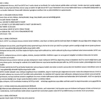 Kapora İadesi Yapılmayan Karavan Satışı Ve İletişim Sorunları