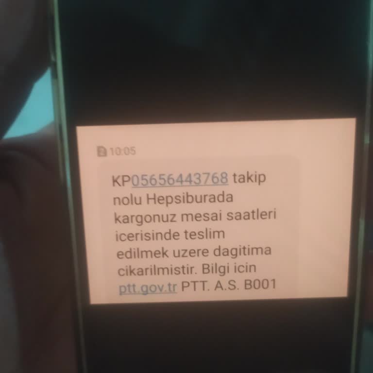 PTT Kargo Dağıtıma Çıkan Kargom Gün Boyu Teslim Edilmedi