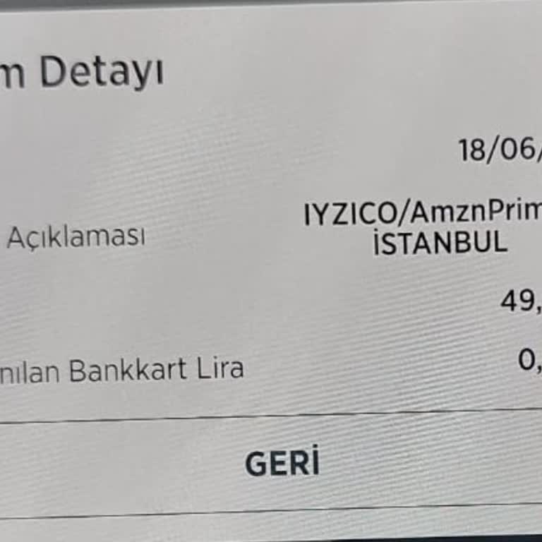 Ziraat Bankası İzinsiz Kredi Kartı İşlemi