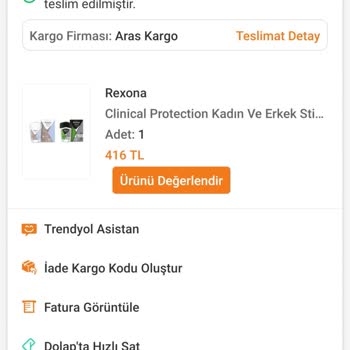 Rexona Roll On Trendyol'dan Aldığımda Hayal Kırıklığına Uğradım!