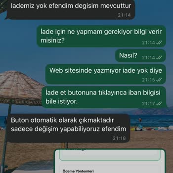 İade Hakkım Varken Elbise İadesi Reddedildi
