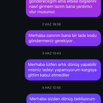 Gloffy Mağazasından İade Sürecinde Mağdur Edildim Ürün Kalitesizdi