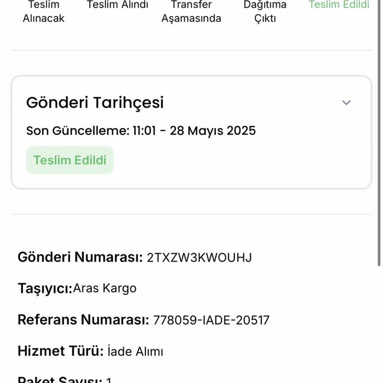 İade Edilen Ürünün Ücreti 25 Gündür İade Edilmiyor, Müşteri Hizmetlerine Ulaşılamıyor