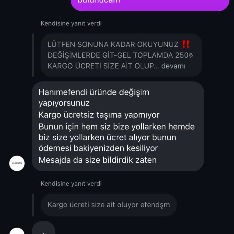 Defolu Ve Yanlış Renk Kıyafet, Değişimde Para Kesintisi!