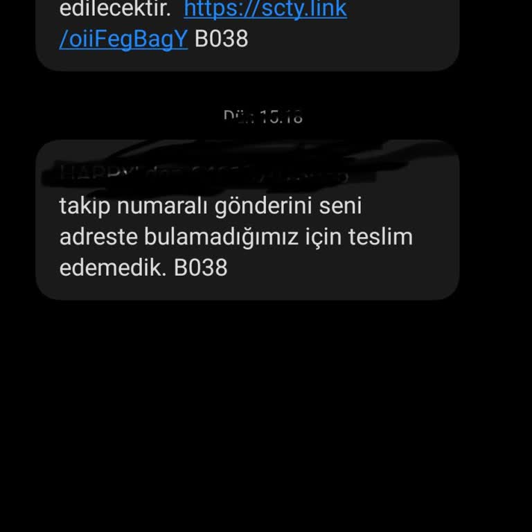 Kargo Teslim Edilmediği Halde Adreste Yok Denildi