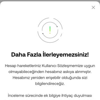 OKX TR Hesabım Sebepsiz Yere Askıya Alındı, Paramı Alamıyorum