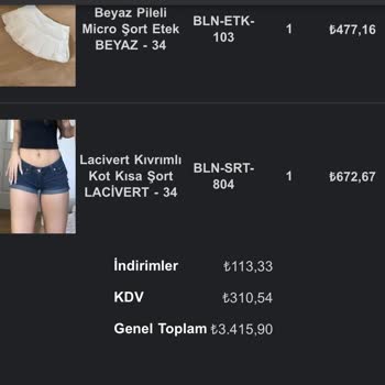 Siparişimde Bilgilendirme Eksikliği Ve Yanlış Ürün Gönderimi