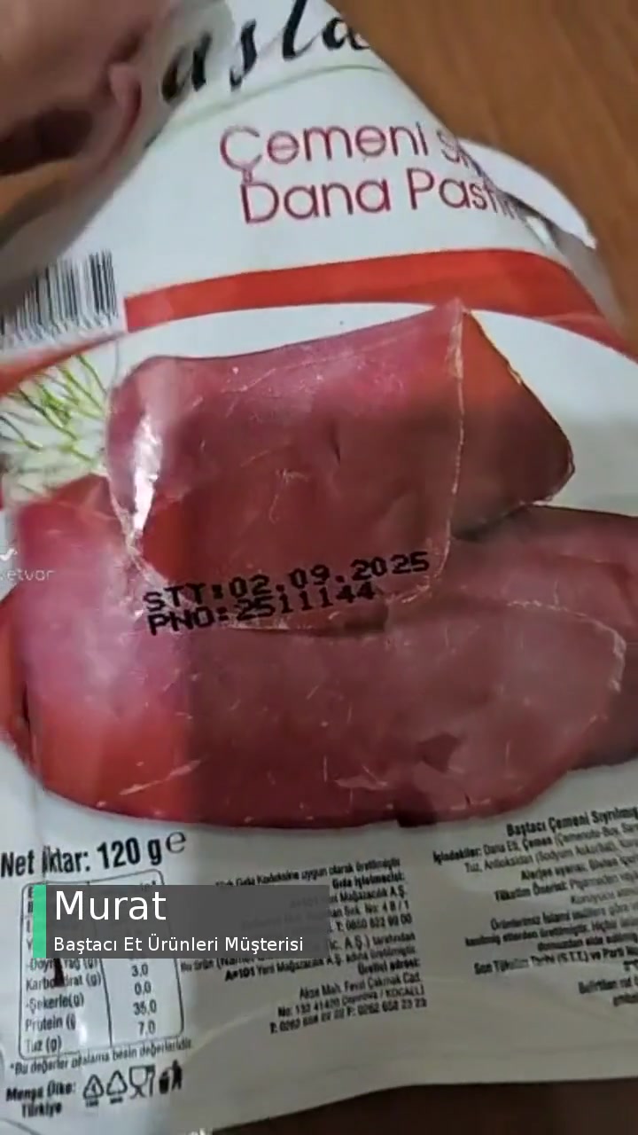 Baştacı Pastırmada Kötü Koku videonun kapak resmi