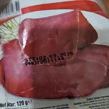 Baştacı Pastırmada Kötü Koku