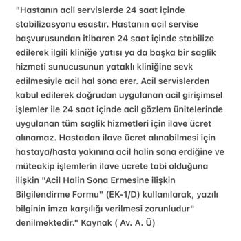 Acil Serviste Yetersiz İlgi Ve Beklenmedik Ücret Talebi