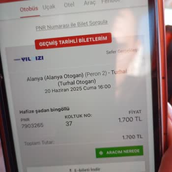 Otobüs Biletinde Yanlış Bilgilendirme Ve Aktarma Mağduriyeti