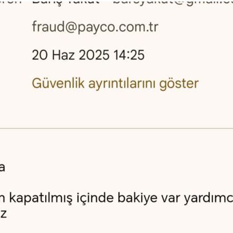 Hesabım Kapandı, İçerideki Bakiyem İade Edilmiyor