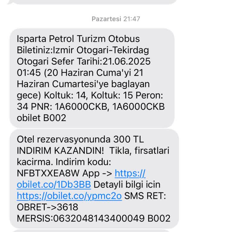 Zamanıma Saygı Gösterilmeyen Sorumsuz Otobüs Yolculuğu
