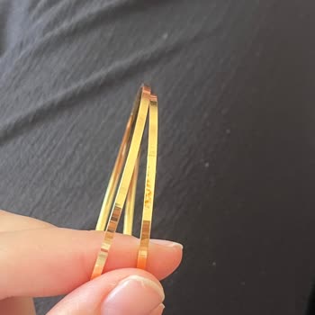 Aldığım 3'lü Takı Bilezikler Defolu Ve Renk Değişimli Geldi