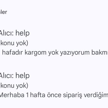 Siparişim Hazırlanamıyor, İletişim Kurulamıyor, Mağdur Ediliyorum