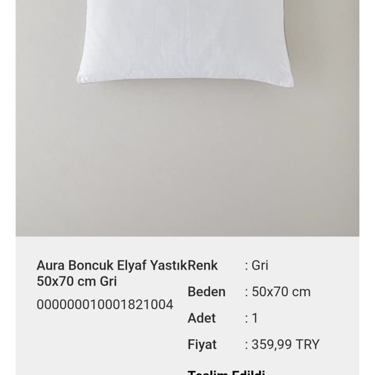 Aylarca Beklenen Eksik Ürünler Ve Cevapsız Müşteri Hizmeti Hayal Kırıklığı