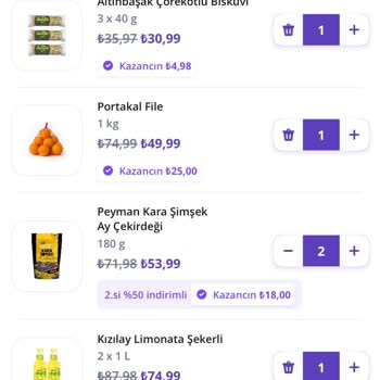 Getir Siparişlerinde Ağırlık Uyarısı Ve Müşteri Hizmetlerinden Destek Alamama