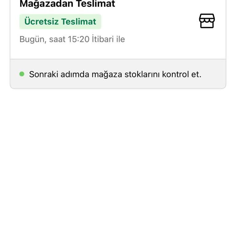 Sephora Online Siparişte Eve Teslimat Seçeneği Sunulmuyor