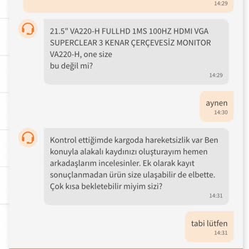 Kargo Teslimatında Sürekli Gecikme Ve Bilgi Eksikliği