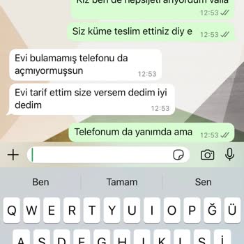 Teslimat Sorunları Ve Yanlış Kişiye Paket Teslimi Nedeniyle Mağduriyet