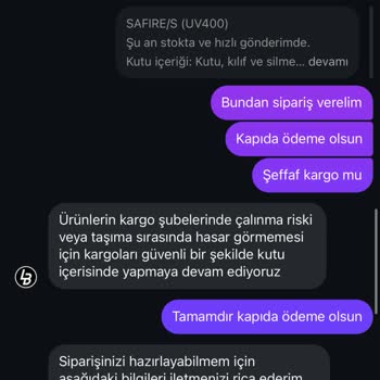Instagram Reklamından Aldığım Gözlük Beklentimi Karşılamadı, Yanıltıcı Ürün Gönderildi