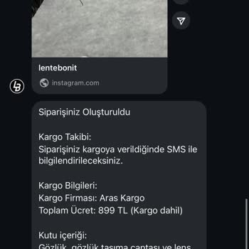 Instagram Reklamından Aldığım Gözlük Beklentimi Karşılamadı, Yanıltıcı Ürün Gönderildi