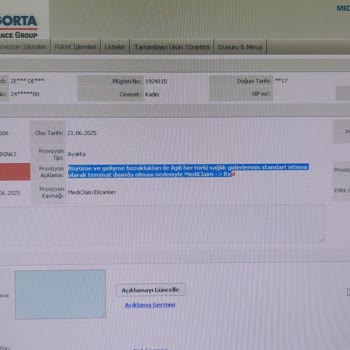 Ray Sigorta'dan Sağlık Sigortası Kapsamında Haksız Red Ve Yetersiz Bilgilendirme