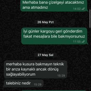 İade Ve Değişim Sürecinde İlgisiz Ve Laubali Müşteri Hizmetleriyle Mağduriyet Yaşadım